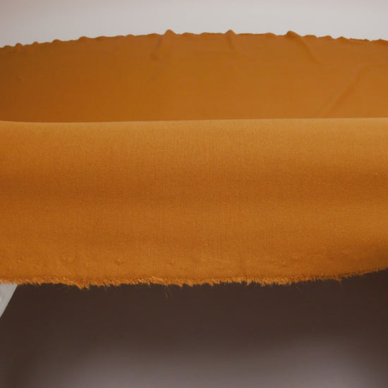 Stretch Ponte Knit - Yellow Ochre - Papilio Collection