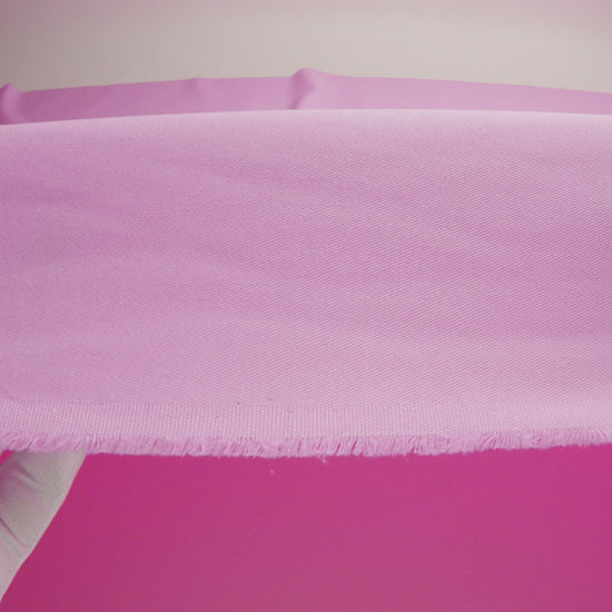 Organic Cotton Twill - Pink - Stratton Collection