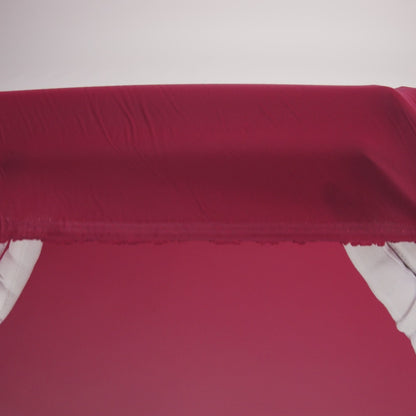 Stretch Polyester Twill Lining - Burgundy - Josephine Collection