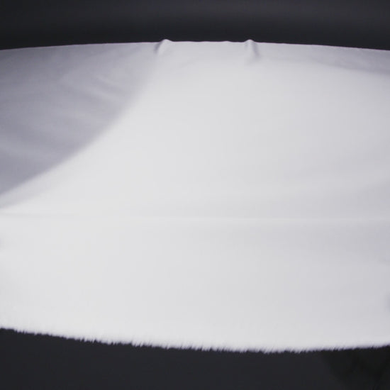 Premium Polyester Satin - Bright White - Gavia Collection by Mood