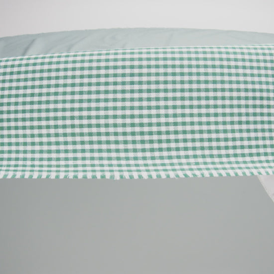 Organic Cotton Gingham 0.125" - Emerald - Campinas Collection