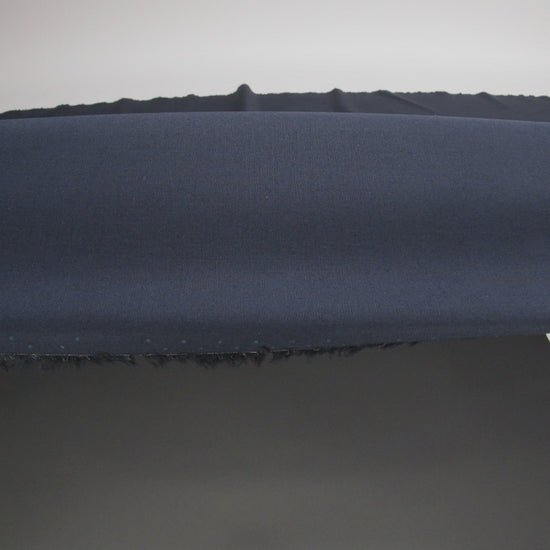 Stretch Cotton Poplin - Navy - Chancay Collection
