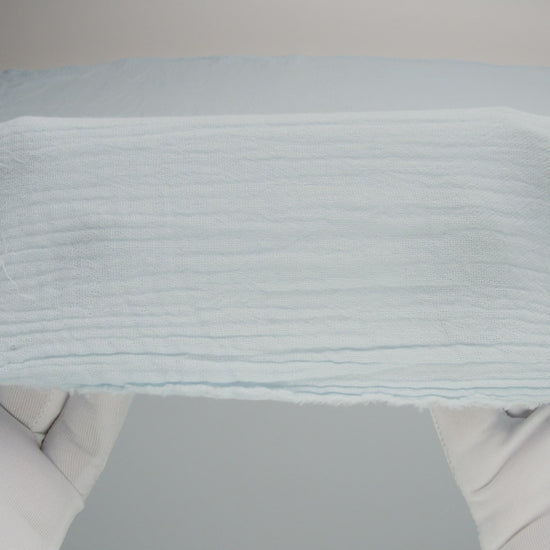 Double Cotton Gauze - Light Blue - Talamanca Collection