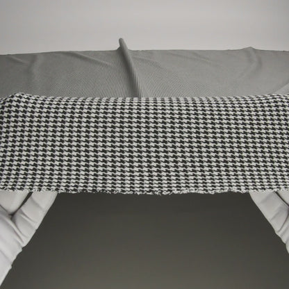 Alexander Wang Black and White Houndstooth Jacquard Knit