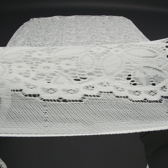 Stretch Lace - White Floral - Katerina Collection - Image 6 of 6