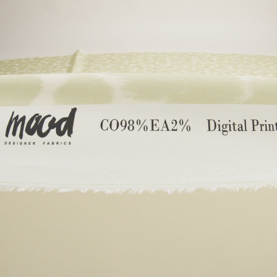 Mood Exclusive Sage Head in the Clouds Stretch Cotton Poplin - Image 6 of 6