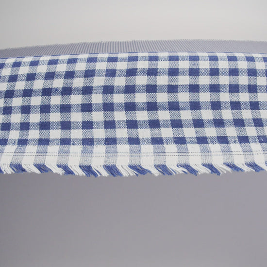 Linen Gingham - Twilight Blue and White - Torres Collection - Image 5 of 6