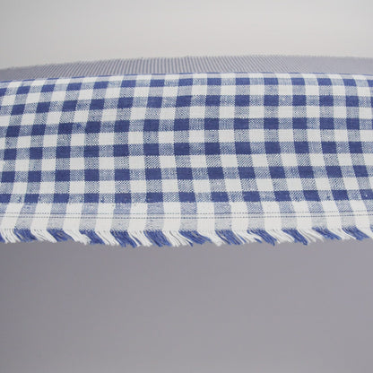 Linen Gingham - Twilight Blue and White - Torres Collection