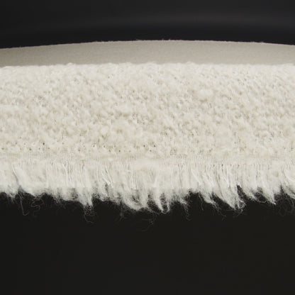 Wool Blend Boucle Tweed - Ivory