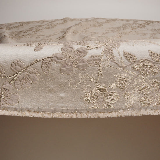 Metallic Gold Luxury Floral Brocade