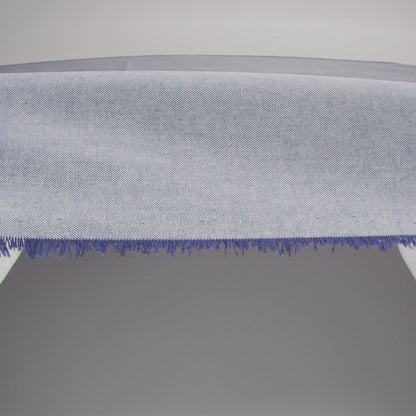 Calendered Organic Cotton Oxford - Navy - Chesterton Collection