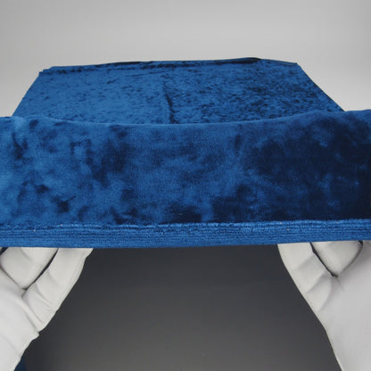 Crushed Velour - Estate Blue - Auguste Collection