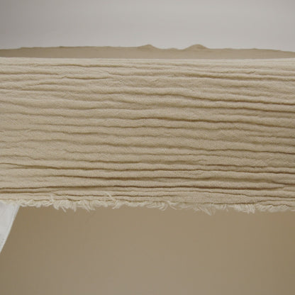 Double Cotton Gauze - Taupe - Talamanca Collection