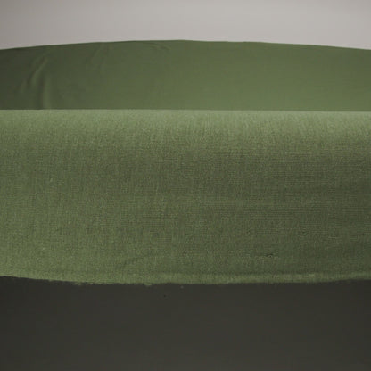 Bamboo and Cotton Stretch Knit Fleece - Moss Green - Jessamyn Collection
