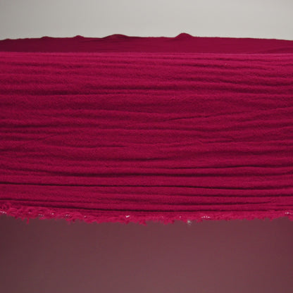 Double Cotton Gauze - Cranberry - Talamanca Collection