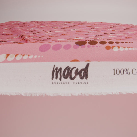 Mood Exclusive Pink Rain on Me Cotton Crepe