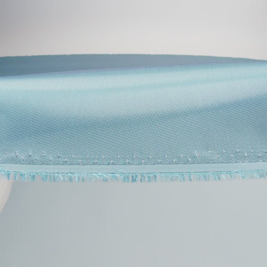 Satin-Faced Twill Organza - Luminous Aqua - Anise Collection - Image 5 of 5