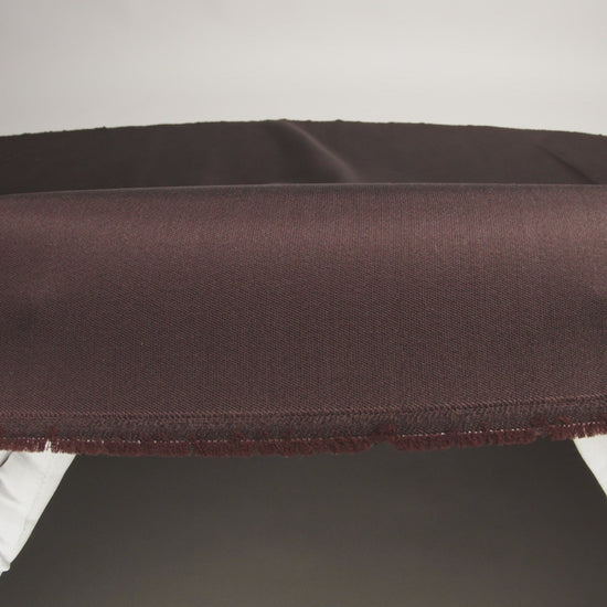 Chocolate Silk and Wool Woven - Image 5 of 5
