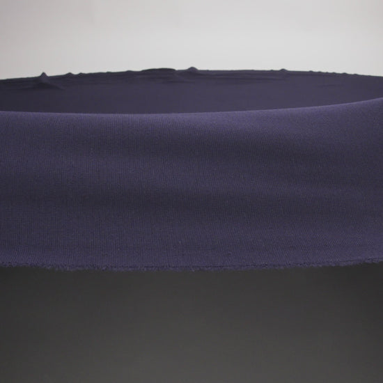 Lightweight Stretch Ponte Knit - Midnight Blue - Hesperia Collection