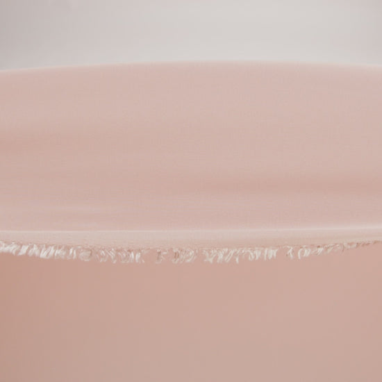 Theory Cameo Pink Stretch Polyester Crepe de Chine - Image 5 of 5