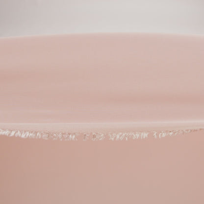 Theory Cameo Pink Stretch Polyester Crepe de Chine