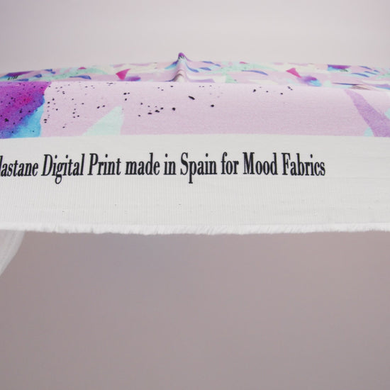 Mood Exclusive Winsome Orchid Purple Haze Stretch Cotton Sateen