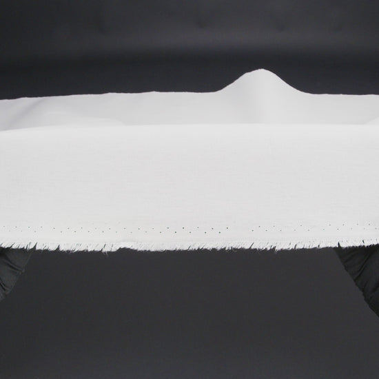 White Lightweight Cotton Buckram