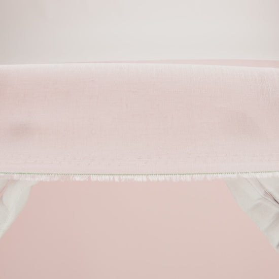 Famous Australian Designer Shell Pink Lightweight Linen Woven