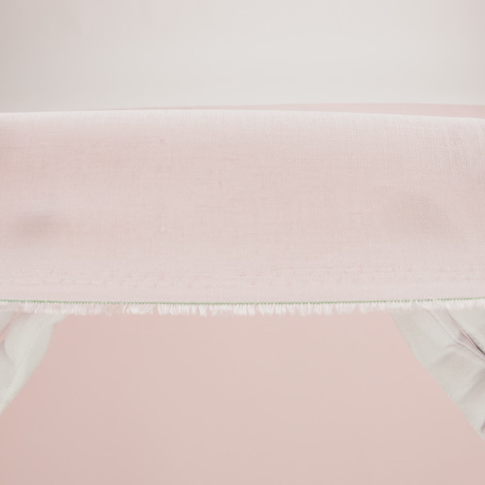 Famous Australian Designer Shell Pink Lightweight Linen Woven