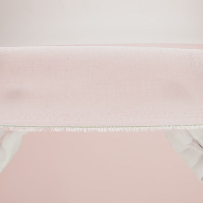 Famous Australian Designer Shell Pink Lightweight Linen Woven