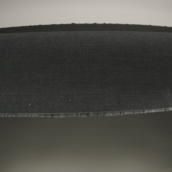 Two-Tone Linen Woven - Black and Gray - Sanremo Collection - Image 5 of 5