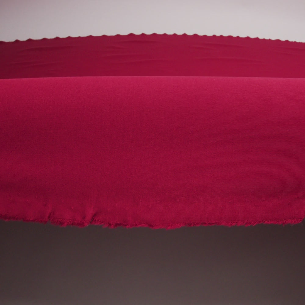 Stretch Ponte Knit - Wine - Papilio Collection