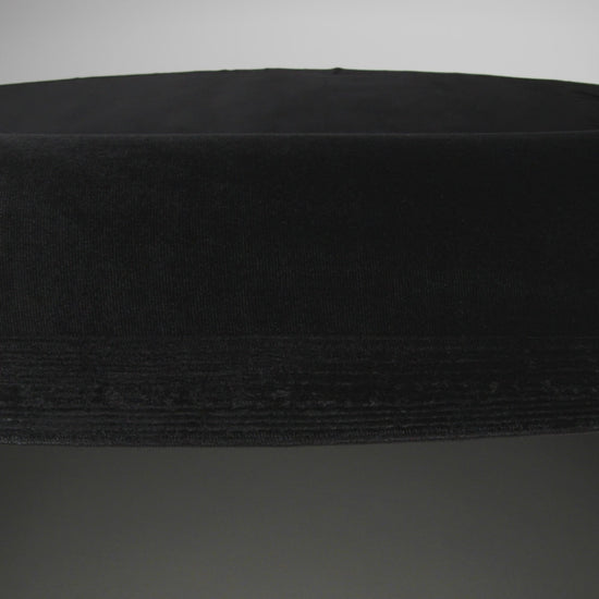 Stretch Velour - Black - Persica Collection