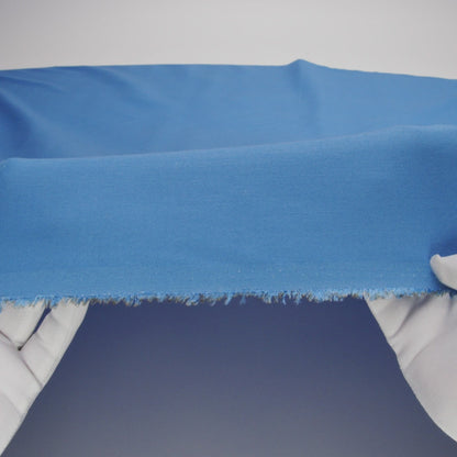 Stretch Linen Woven - Azure Blue - Asturias Collection
