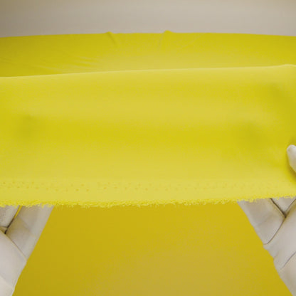 Polyester Double Georgette - Buttercup Yellow - Mimosa Collection by Mood