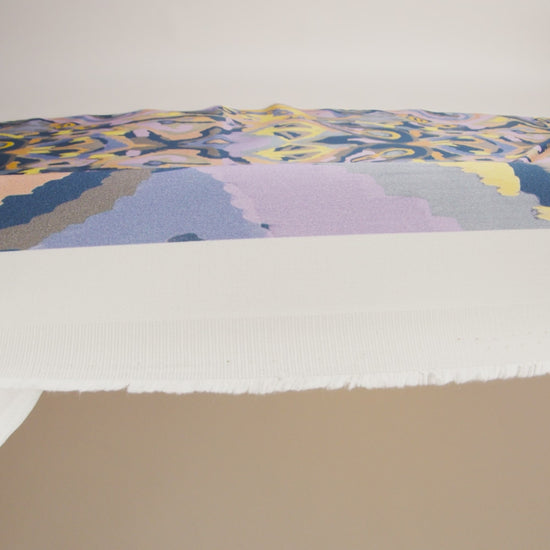 Mood Exclusive Blue Life Outside Stretch Cotton Sateen - Image 6 of 6