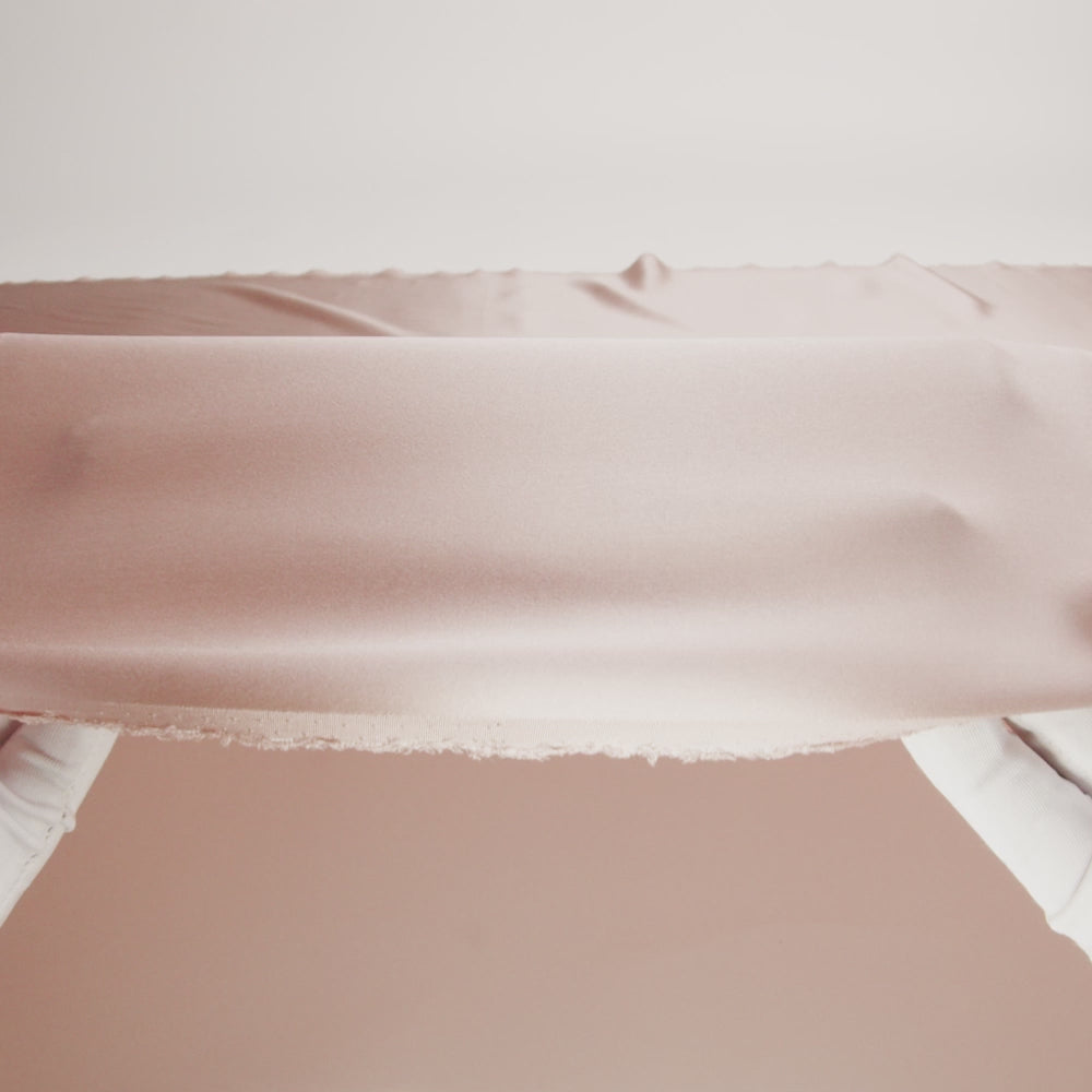 Silk Charmeuse by The Reformation - Dusty Rose Pink - Deadstock - Image 6 of 6