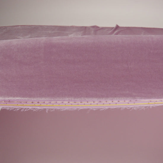 Rayon-Silk Velvet - Dusty Rose - Cicero Collection