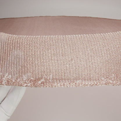 Plastic Chainmail Fabric - Rose Gold