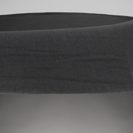 Bamboo and Merino Wool Jersey - Black