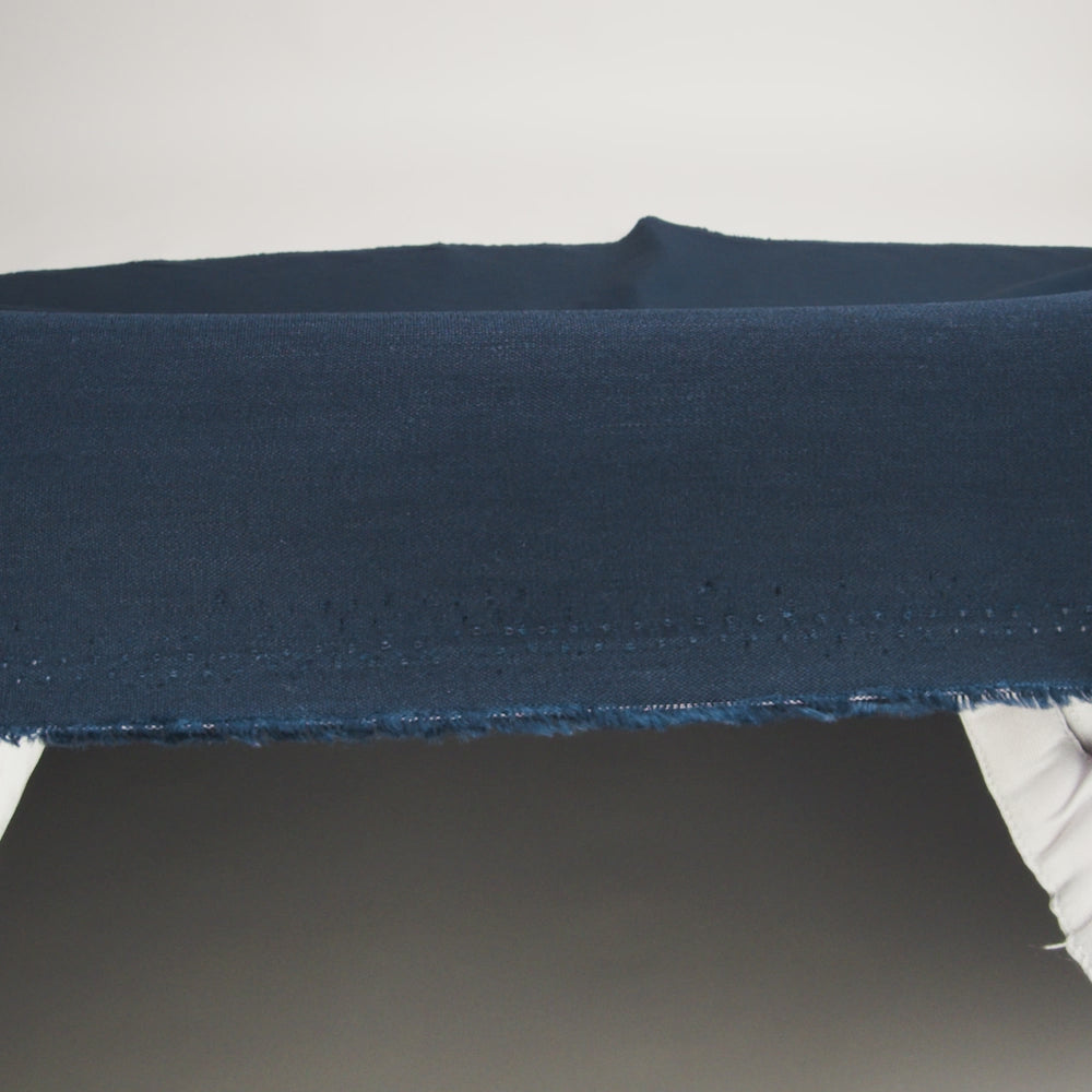 Stretch Linen Woven - New Indigo - Asturias Collection