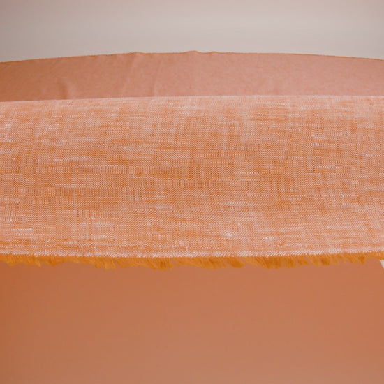Lightweight Linen Chambray - Heathered Autumn Sunset - Minerva Collection