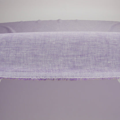 Lightweight Linen Chambray - Heathered Purple Haze - Minerva Collection
