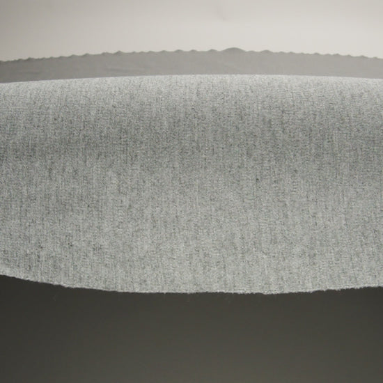 Stretch Ponte Knit - Light Heathered Gray - Papilio Collection
