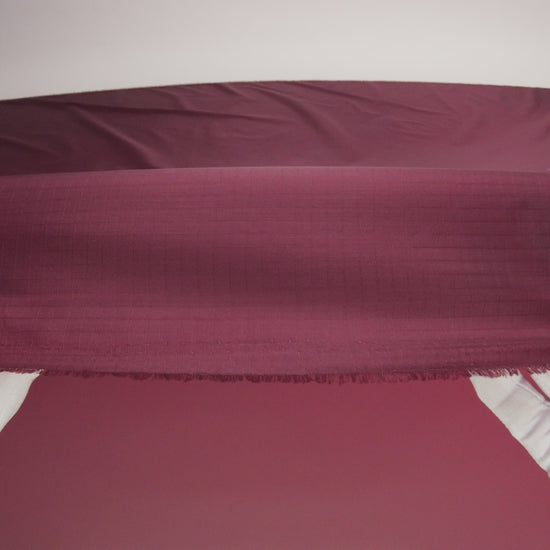Square Nylon Ripstop 70 Denier - Burgundy - Marquise Collection
