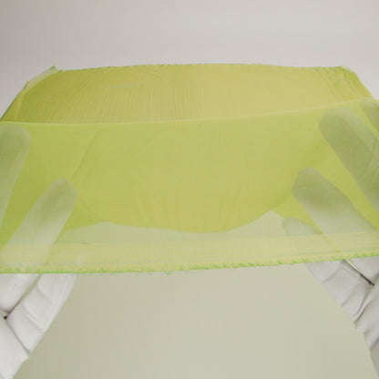 Chiffon-Like Silk Voile - Gold and Kelly Green Iridescent - Adelaide Collection