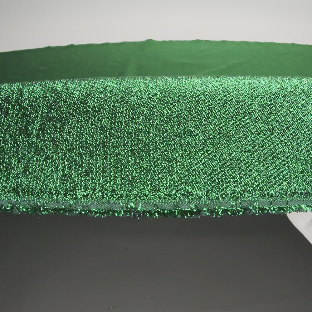 Geode Metallic Green Crackle Luxury Brocade - Image 6 of 6