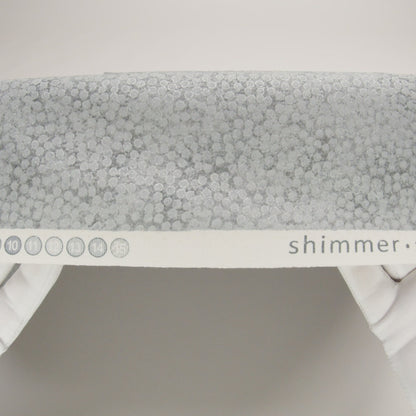 Metallic Printed Quilting Cotton by Northcott - City Fog Tiny Dots - Shimmer Collection