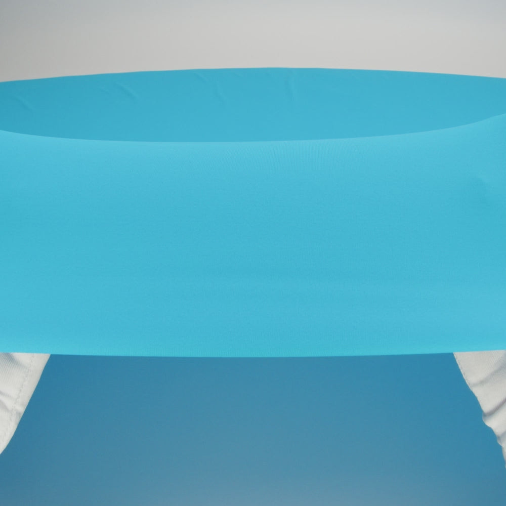 Swimwear Tricot, UV Protective - Cyan Blue - Santorini Light Collection - Image 6 of 7