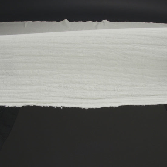 Double Cotton Gauze - Ivory - Talamanca Collection